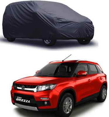 ABS AUTO TREND Car Cover For Maruti Suzuki Vitara Brezza (Without Mirror Pockets)(Grey)