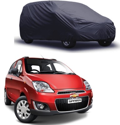ABS AUTO TREND Car Cover For Chevrolet Spark (Without Mirror Pockets)(Grey)