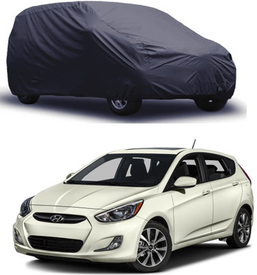 ABS AUTO TREND Car Cover For Hyundai Xcent (Without Mirror Pockets)(Grey)