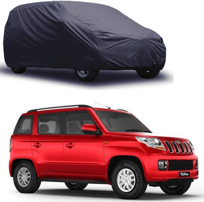 ABS AUTO TREND Car Cover For Mahindra TUV300 (Without Mirror Pockets)(Grey)