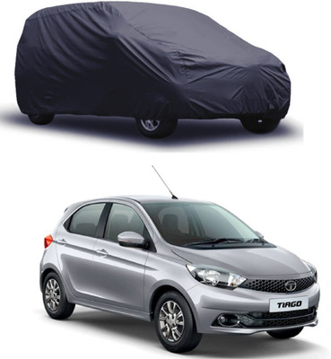 ABS AUTO TREND Car Cover For Tata Tiago (Without Mirror Pockets)(Grey)