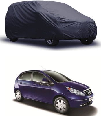 ABS AUTO TREND Car Cover For Tata Vista (Without Mirror Pockets)(Grey)