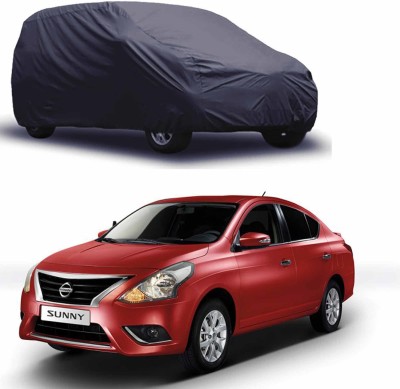 ABS AUTO TREND Car Cover For Nissan Sunny (Without Mirror Pockets)(Grey)