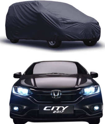 ABS AUTO TREND Car Cover For Honda City (Without Mirror Pockets)(Grey)