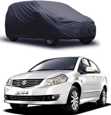 ABS AUTO TREND Car Cover For Maruti Suzuki SX4 (Without Mirror Pockets)(Grey)