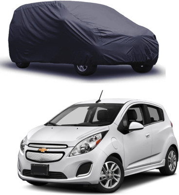 ABS AUTO TREND Car Cover For Chevrolet Spark (Without Mirror Pockets)(Grey)