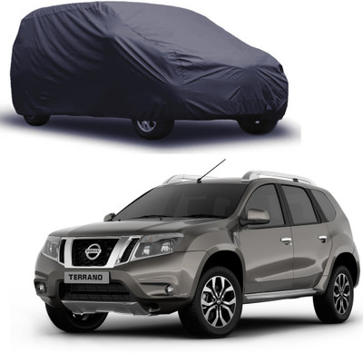 ABS AUTO TREND Car Cover For Nissan Terrano (Without Mirror Pockets)(Grey)
