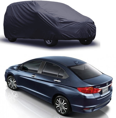 ABS AUTO TREND Car Cover For Honda City (Without Mirror Pockets)(Grey)