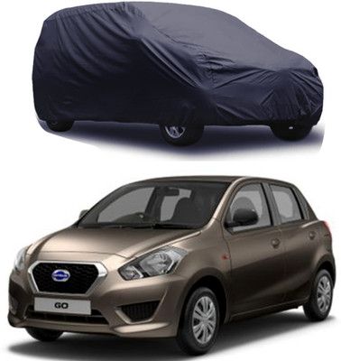 ABS AUTO TREND Car Cover For Datsun Go (Without Mirror Pockets)(Grey)