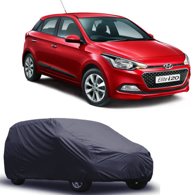 ABS AUTO TREND Car Cover For Hyundai Elite i20 (Without Mirror Pockets)(Grey)