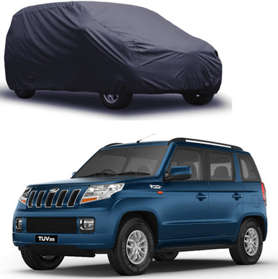ABS AUTO TREND Car Cover For Mahindra TUV300 (Without Mirror Pockets)(Grey)