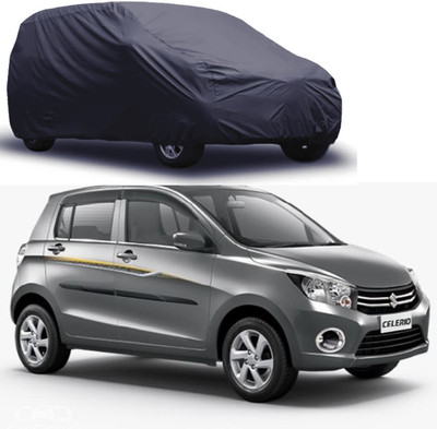 E mart Car Cover For Maruti Suzuki Celerio (Without Mirror Pockets)(Grey)
