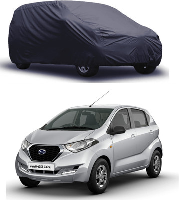 ABS AUTO TREND Car Cover For Datsun Go (Without Mirror Pockets)(Grey)