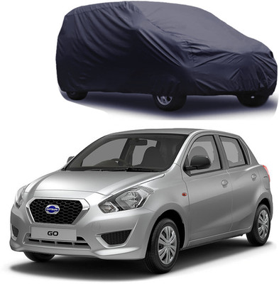 ABS AUTO TREND Car Cover For Datsun Go (Without Mirror Pockets)(Grey)