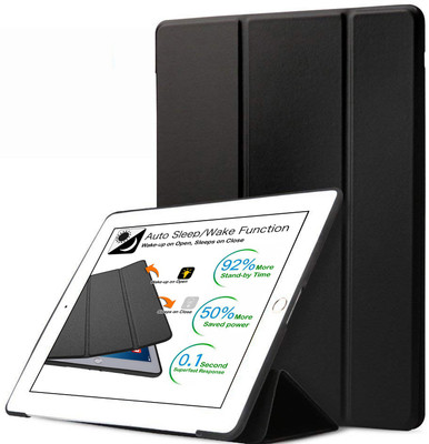DuraSafe Cases Front & Back Case for Apple iPad Pro 11 Inch 1st [ Pro 11 1 Gen 2018 ] Smart Auto Sleep/Wake with Honeycomb TPU Cover(Black, Shock Proof, Pack of: 1)