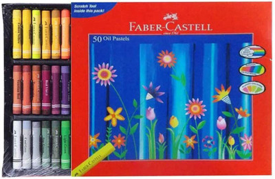 FABER-CASTELL 50 Oil Pastels(Assorted)
