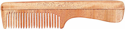 FeelFree Neem Wooden/Wood Comb For Women & Men Hair Growth - Helps In Prevention Of Hair Fall & Anti Dandruff Trait - Naturally Prepared in Villages of Bengal- Best & Original Neem Pocket Comb