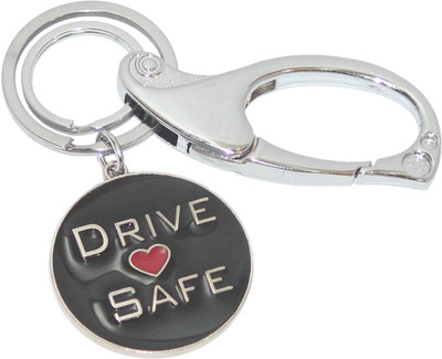 Aura Double Sided Drive Safe Hook Key Ring For Papa Husband Boy Friend Key Chain