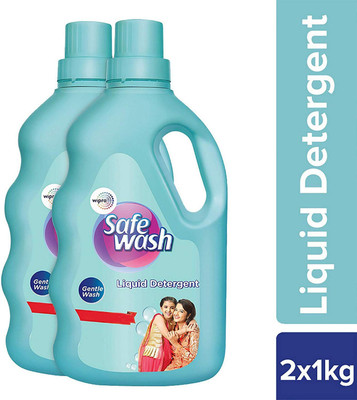 Wipro Safe Wash For Woolens Liquid Detergent For Sweater, Jackets Multi-Fragrance Liquid Detergent(2 x 1000 g)