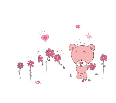 wildartcreation 117 cm Cute Baby Panda With Beautiful Tree Wall Sticker Self Adhesive Sticker(Pack of 1)