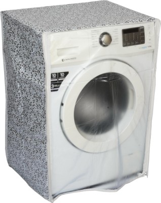 SWASTIK Front Loading Washing Machine  Cover(Width: 59.8 cm, White, Silver)