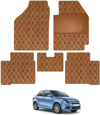 elegant Leatherite Standard Mat For  Maruti Suzuki Swift Dzire(Brown)