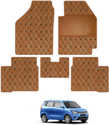 elegant Leatherite Standard Mat For  Maruti Suzuki WagonR(Brown)