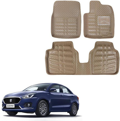 Oshotto Leatherite 3D Mat For  Maruti Suzuki Swift Dzire(Beige)