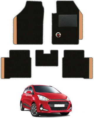 elegant Polypropylene Standard Mat For  Hyundai Grand i10(Black, Beige)