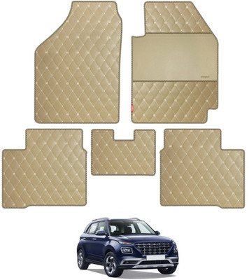 elegant Leatherite Standard Mat For  Hyundai Venue(Beige)