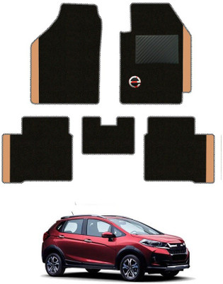 elegant Polypropylene Standard Mat For  Honda WR-V(Black, Beige)
