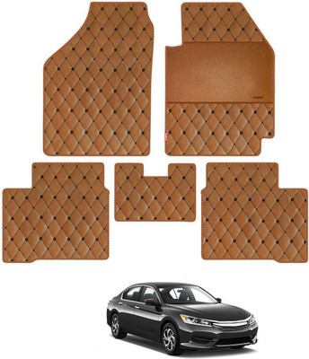 elegant Leatherite Standard Mat For  Honda Accord(Brown)