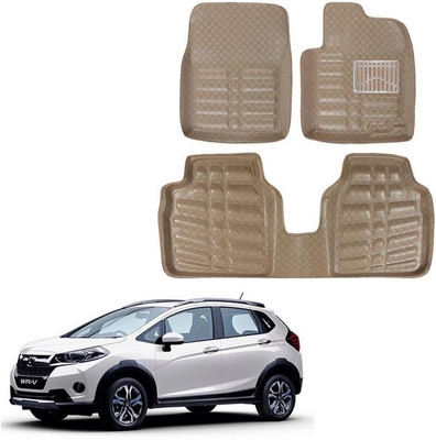 Oshotto Leatherite 3D Mat For  Honda WR-V(Beige)