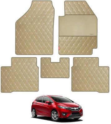 elegant Leatherite Standard Mat For  Honda Jazz(Beige)