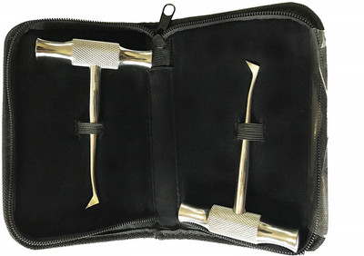 Forgesy Cross Bar Elevators Left & Right Dental Elevator