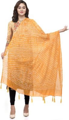 A R SILK Pure Silk Printed Women Dupatta