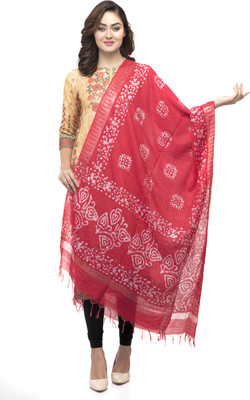 A R SILK Pure Cotton Printed Women Dupatta
