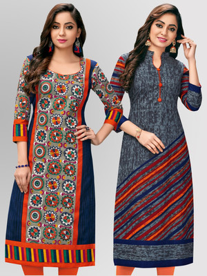 Jevi Prints Pure Cotton Printed Kurta Fabric