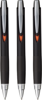 uni-ball Jetstream Premier SXN310 1.0mm Black Roller Ball Pen(Pack of 3, Black)