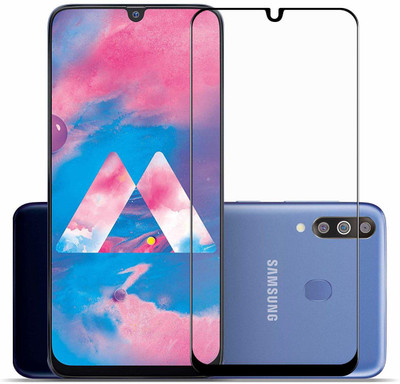 SAISWAR Edge To Edge Tempered Glass for Samsung Galaxy A20s(Pack of 1)
