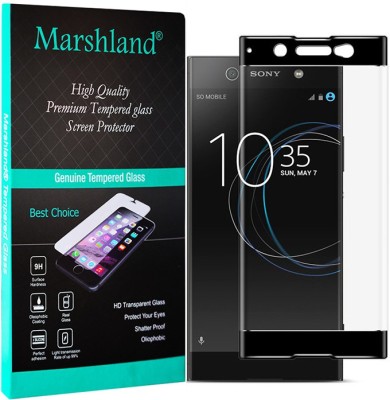 MARSHLAND Edge To Edge Tempered Glass for Sony Xperia Xa2 Ultra(Pack of 1)