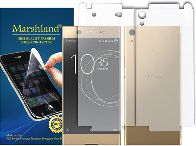 Marshland Front and Back Screen Guard for Sony Xperia XA1 Ultra Dual(Pack of 2)