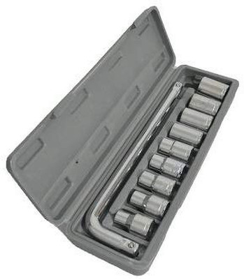Unique Traders Socket Wrench Set (Grey, 10-Pieces) Socket Set(Pack of 1)