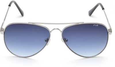 IRUS Aviator Sunglasses(For Men, Blue)