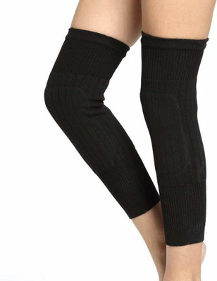 Fashiol Knee Support Warmer For Winter Fitness Fit All Size Knee Support(Black)