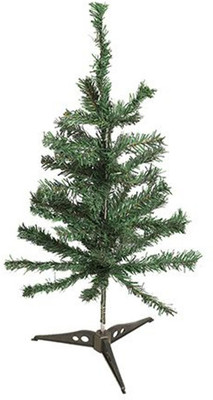 S K Bright Generic 60 cm (1.97 ft) Artificial Christmas Tree(Green)