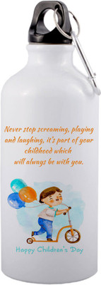 COLOR YARD 600 ml Aluminium Bottle(Pack of 1, Multicolor)