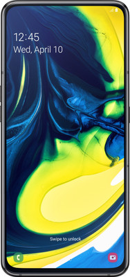 Samsung Galaxy A80 (Phantom Black, 128 GB)  (8 GB RAM)