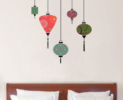 Decal O Decal 70 cm ' Decorative Repeats ' Kids Nursery Wall Stickers Self Adhesive Sticker(Pack of 1)
