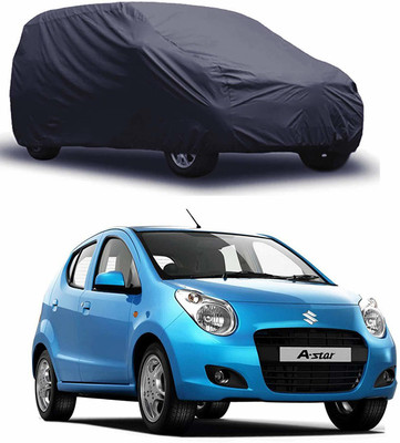 S S MART Car Cover For Maruti Suzuki A-Star (Without Mirror Pockets)(Grey)